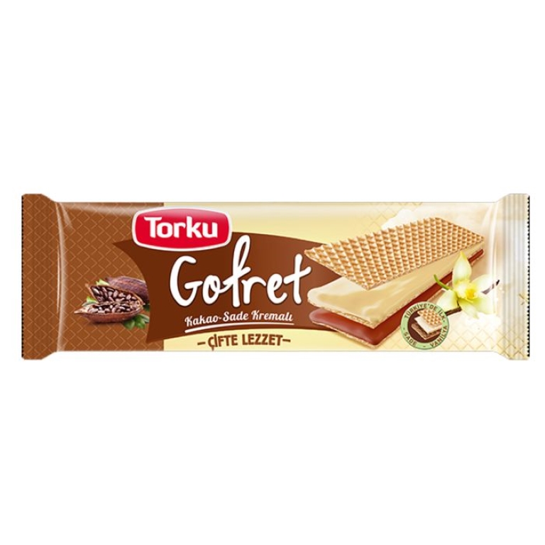 Torku wafer kakao vaniljkräm 142 g